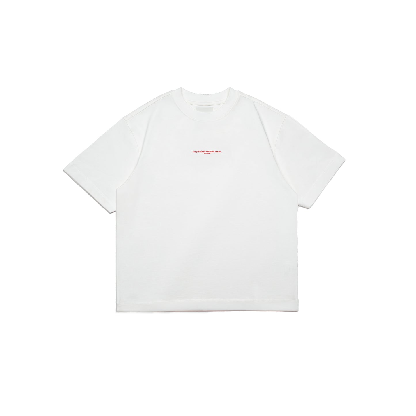 Core Cotton Graphic Cropped Tee