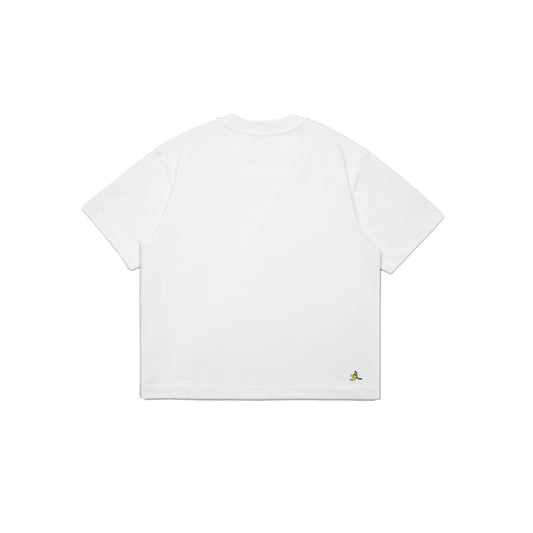 Core Cotton Graphic Cropped Tee