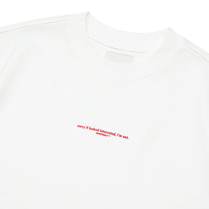 Core Cotton Graphic Cropped Tee