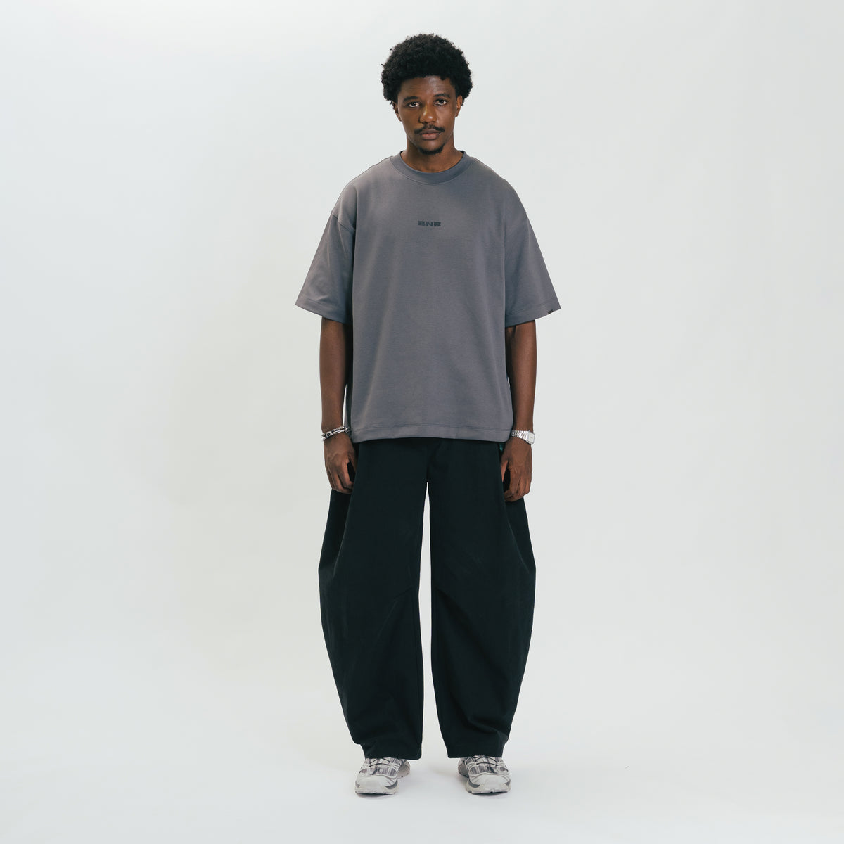 Graphic Interlock Oversized Tee