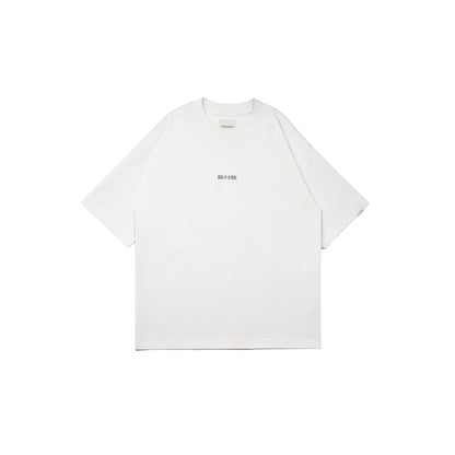 Graphic Interlock Oversized Tee