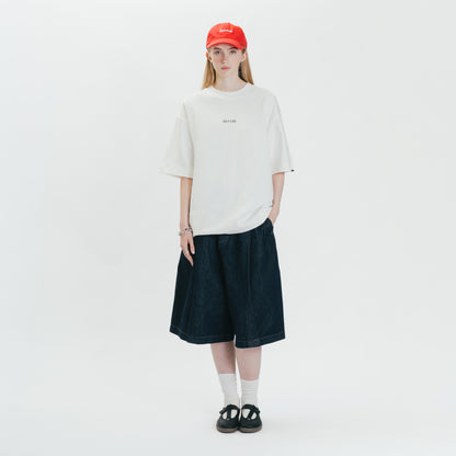 Graphic Interlock Oversized Tee