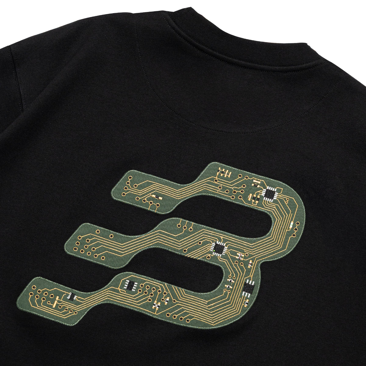 Graphic Interlock Oversized Tee