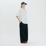 Graphic Interlock Oversized Tee