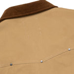 Graphic Cotton Boxy Cropped Jacket