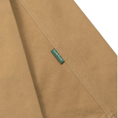 Graphic Cotton Boxy Cropped Jacket