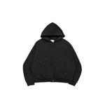 Core Interlock Oversized Zip Up Hoodie