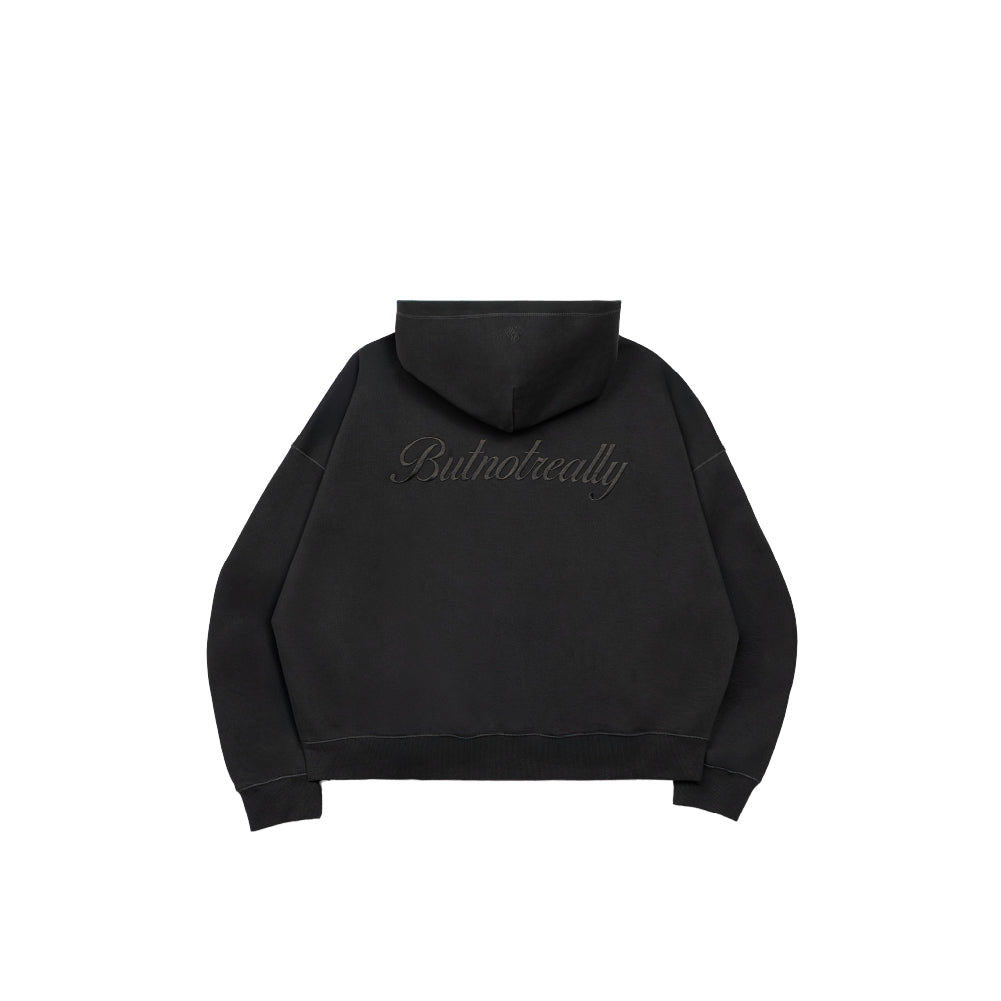 Core Interlock Oversized Zip Up Hoodie