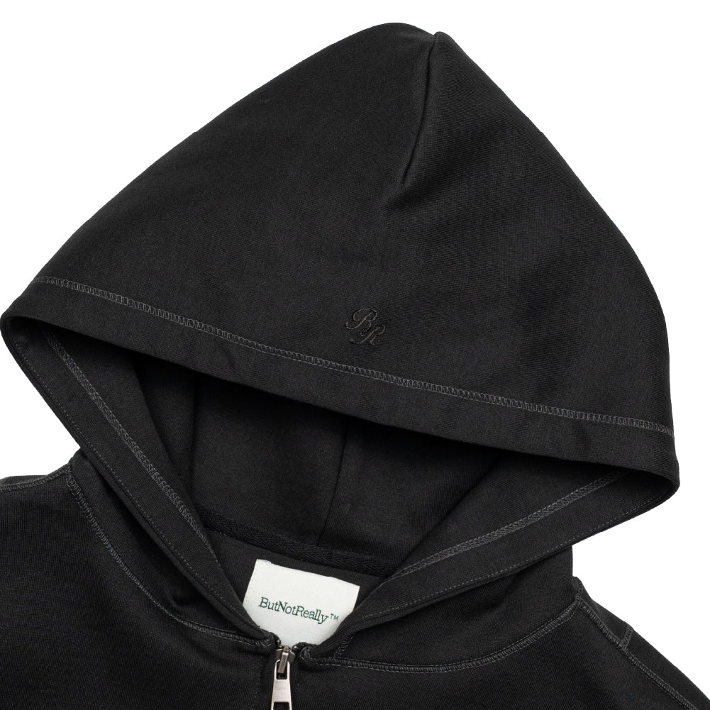 Core Interlock Oversized Zip Up Hoodie
