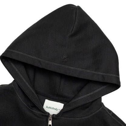 Core Interlock Oversized Zip Up Hoodie