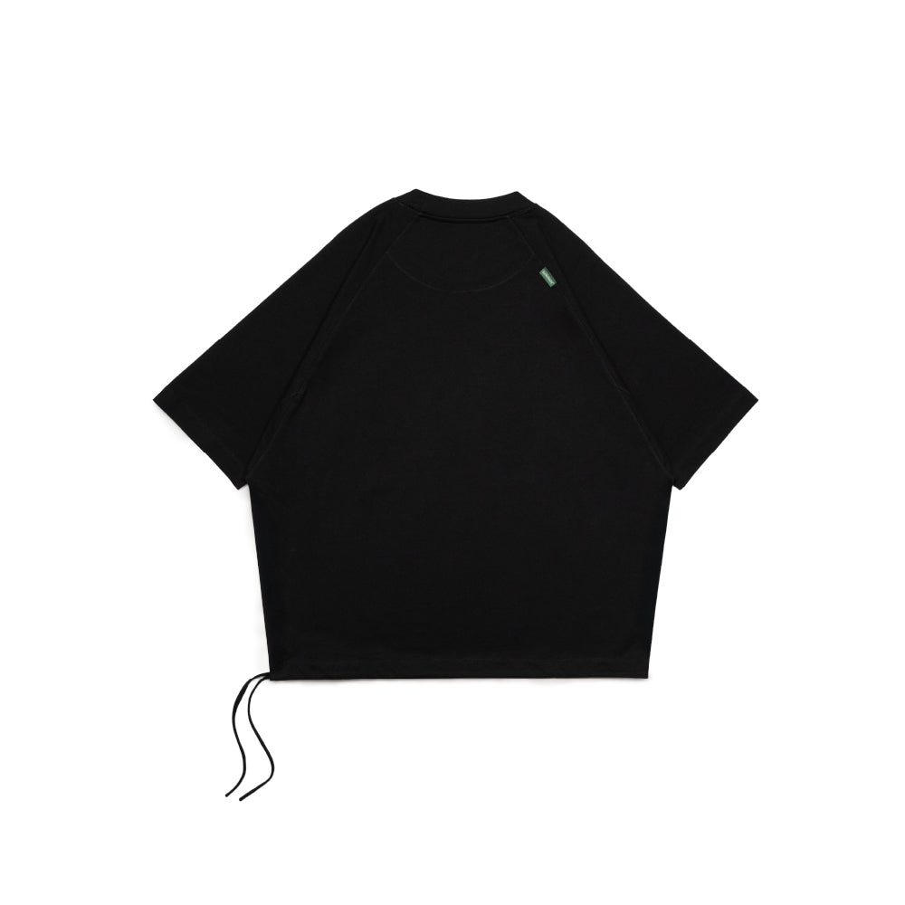Core Cotton Drawcord Oversized Tee