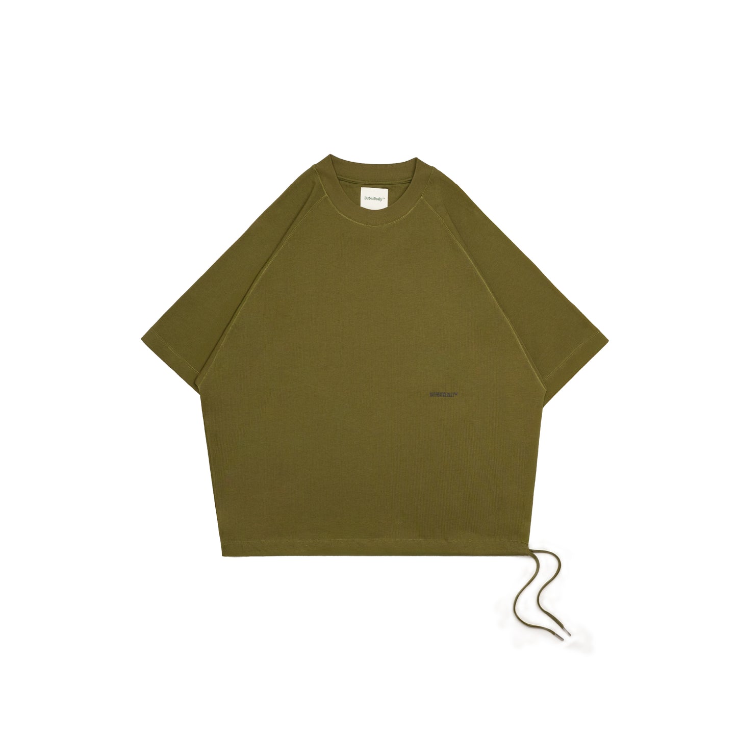 Core Cotton Drawcord Oversized Tee