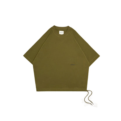 Core Cotton Drawcord Oversized Tee