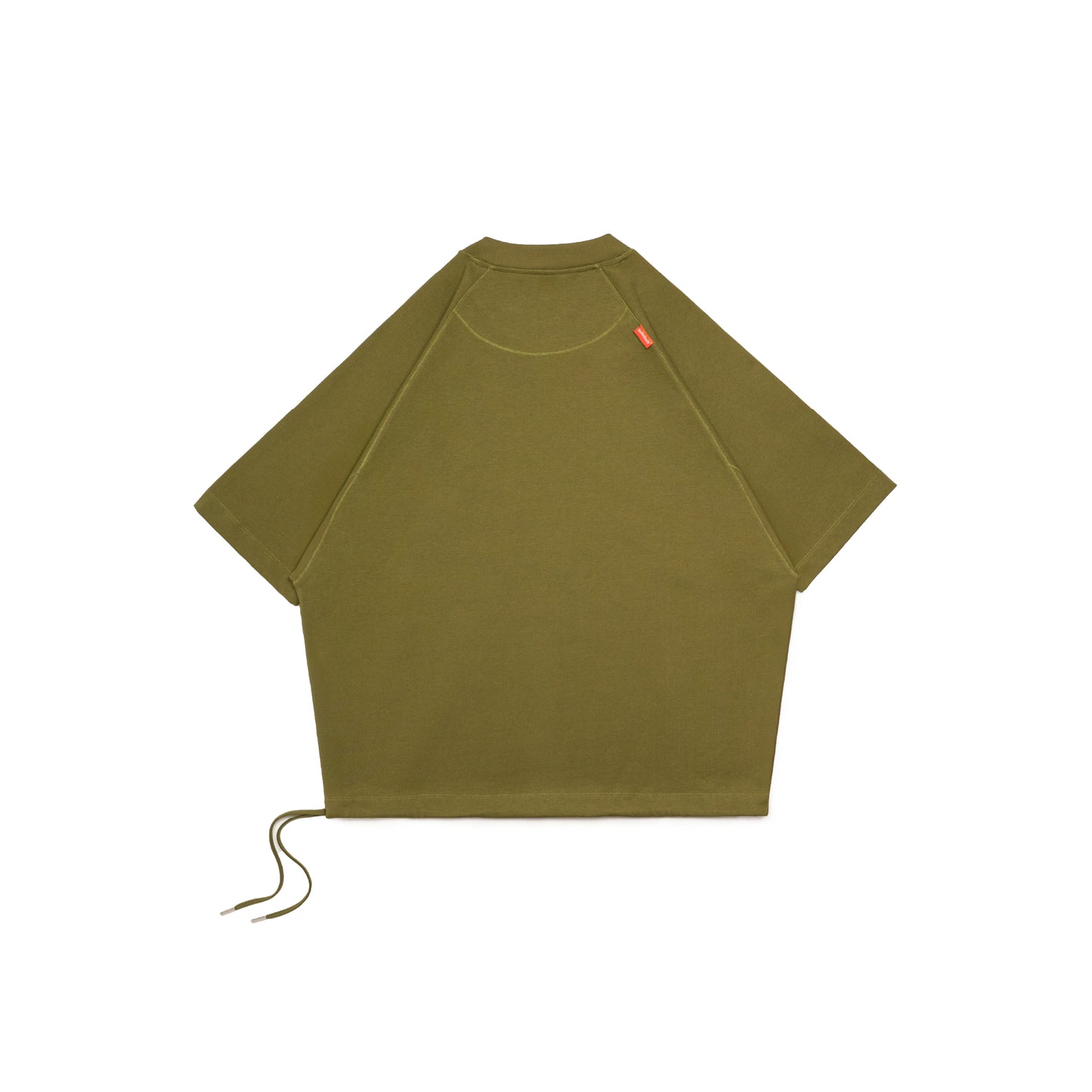 Core Cotton Drawcord Oversized Tee