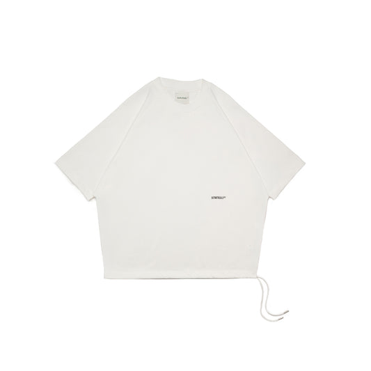 Core Cotton Drawcord Oversized Tee