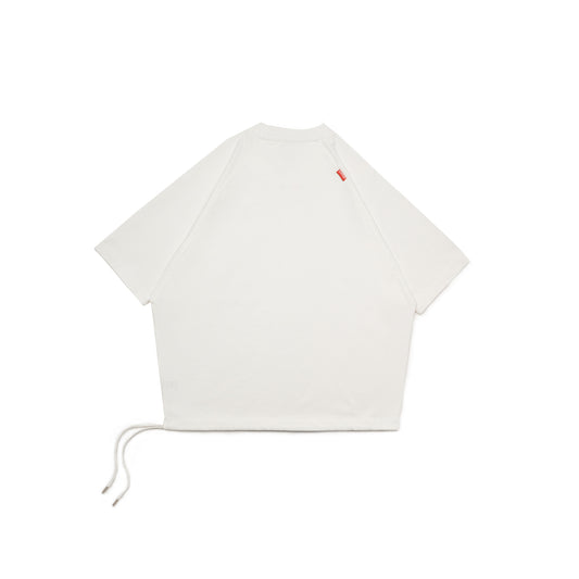 Core Cotton Drawcord Oversized Tee