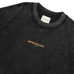 Stone-Washed Graphic Oversized Tee