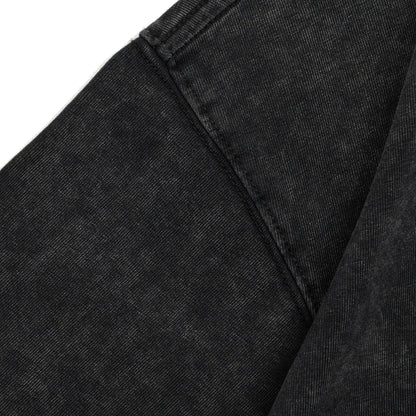 Stone-Washed Graphic Oversized Tee