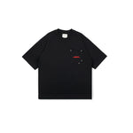 Graphic Interlock Oversized Pocket Tee