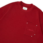 Graphic Interlock Oversized Pocket Tee