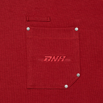 Graphic Interlock Oversized Pocket Tee