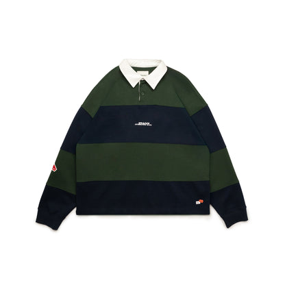 Graphic Interlock Longsleeves Polo Tee
