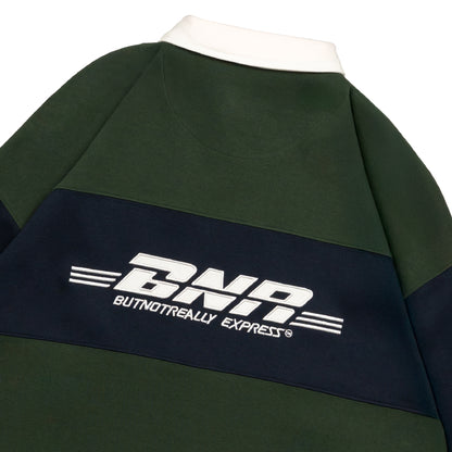 Graphic Interlock Longsleeves Polo Tee