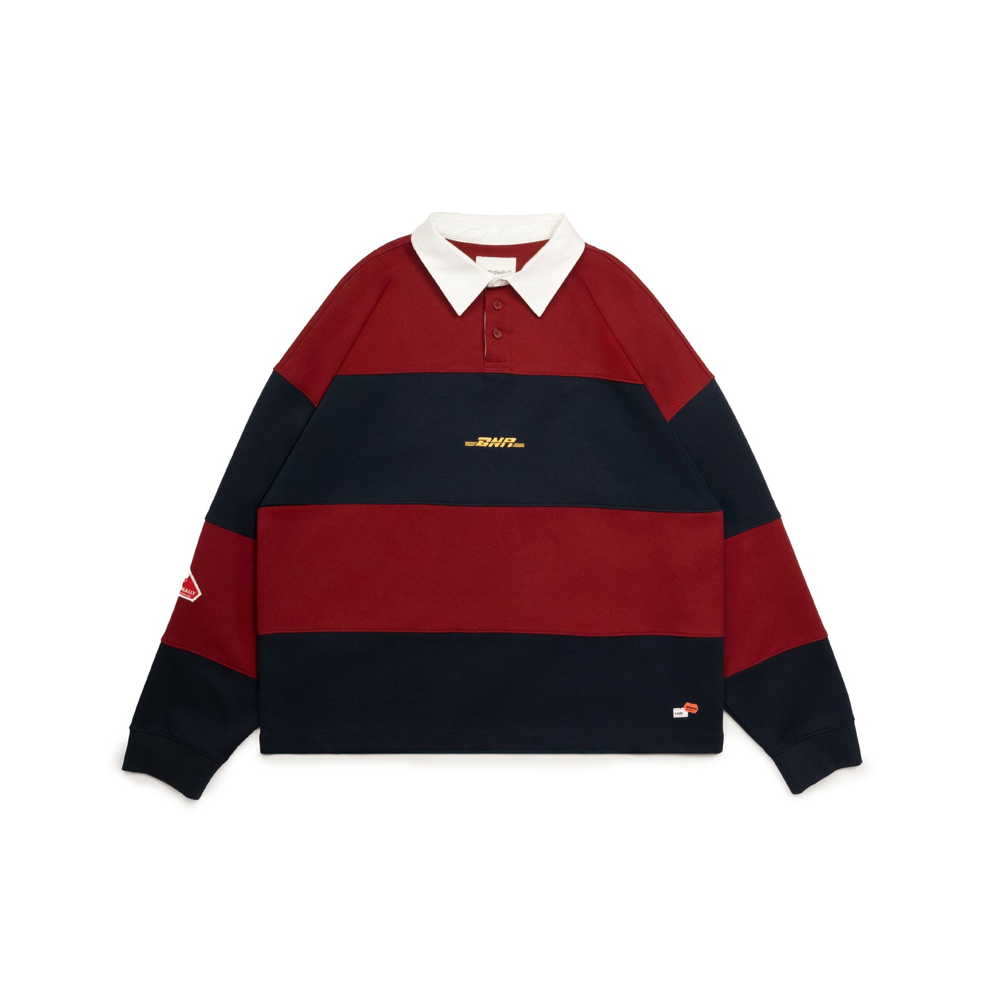Graphic Interlock Longsleeves Polo Tee