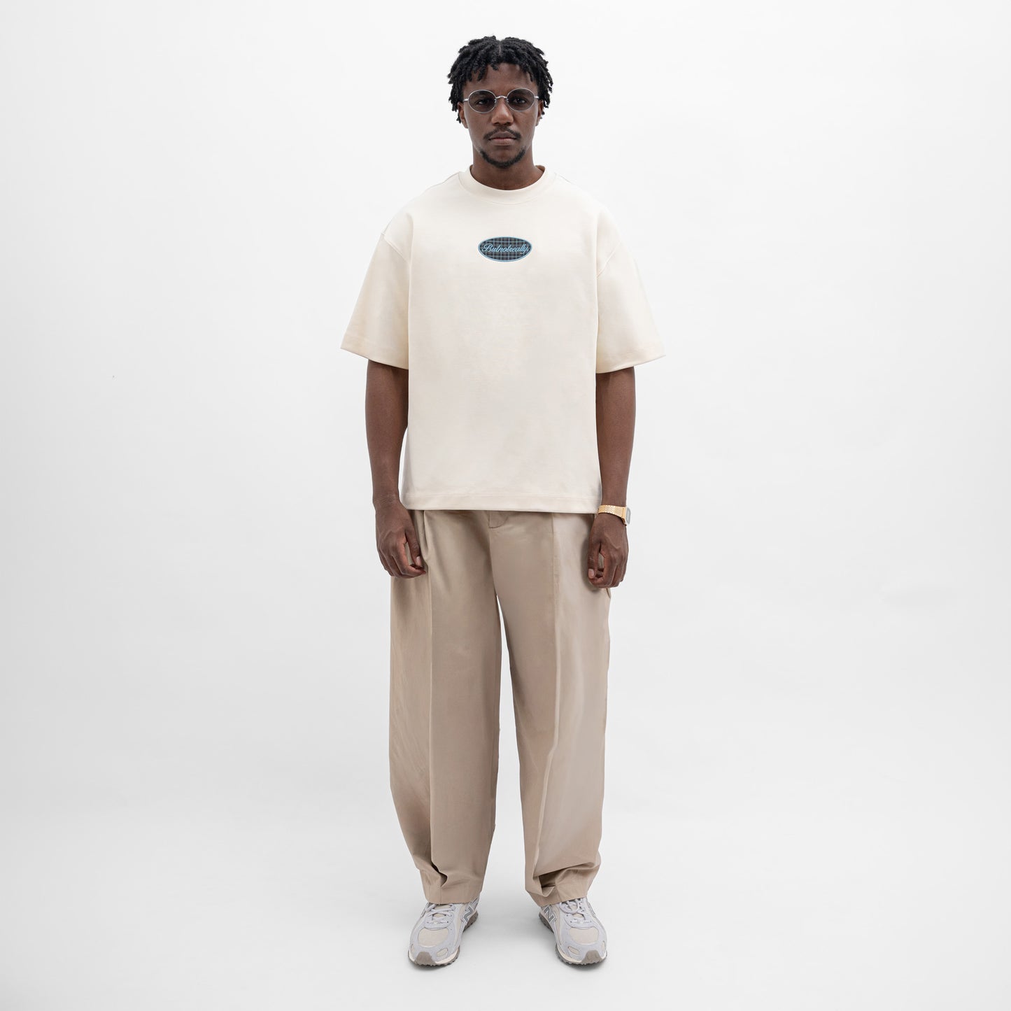 Graphic Interlock Oversized Tee