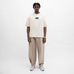 Graphic Interlock Oversized Tee