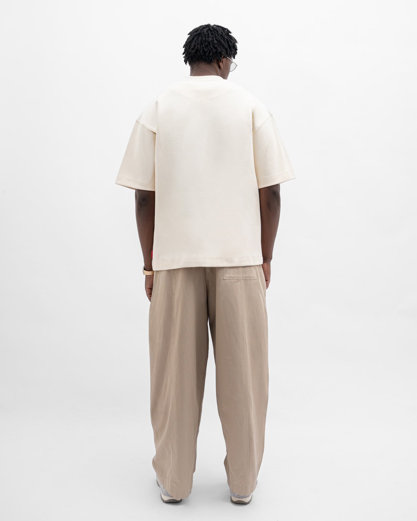 Graphic Interlock Oversized Tee