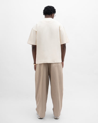 Graphic Interlock Oversized Tee