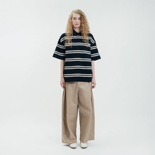 Interlock Stripes Polo Tee