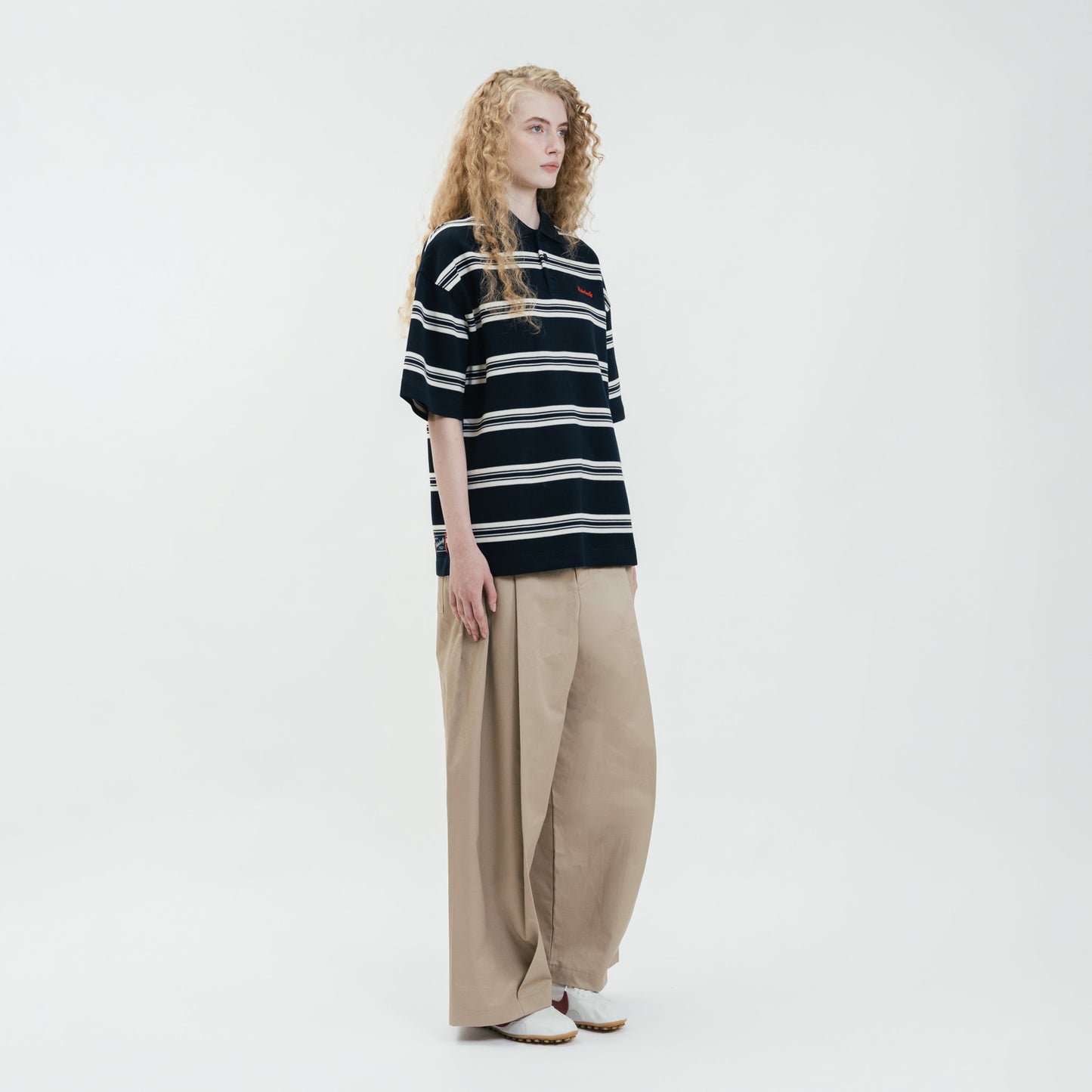 Interlock Stripes Polo Tee