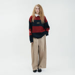 Graphic Interlock Longsleeves Polo Tee