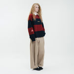 Graphic Interlock Longsleeves Polo Tee