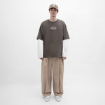 Graphic Interlock Oversized Tee