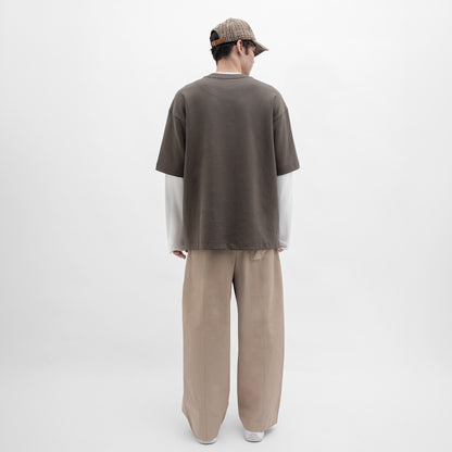 Graphic Interlock Oversized Tee