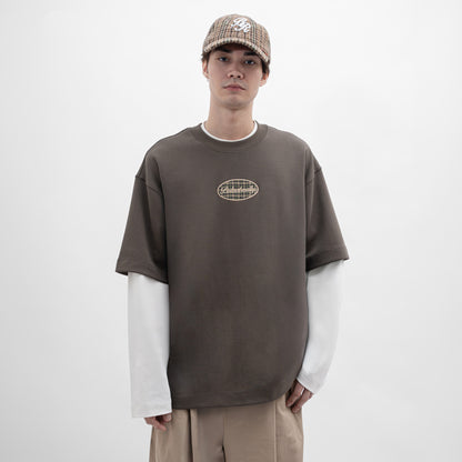 Graphic Interlock Oversized Tee