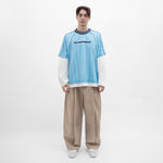 Graphic Mesh Oversized Tee