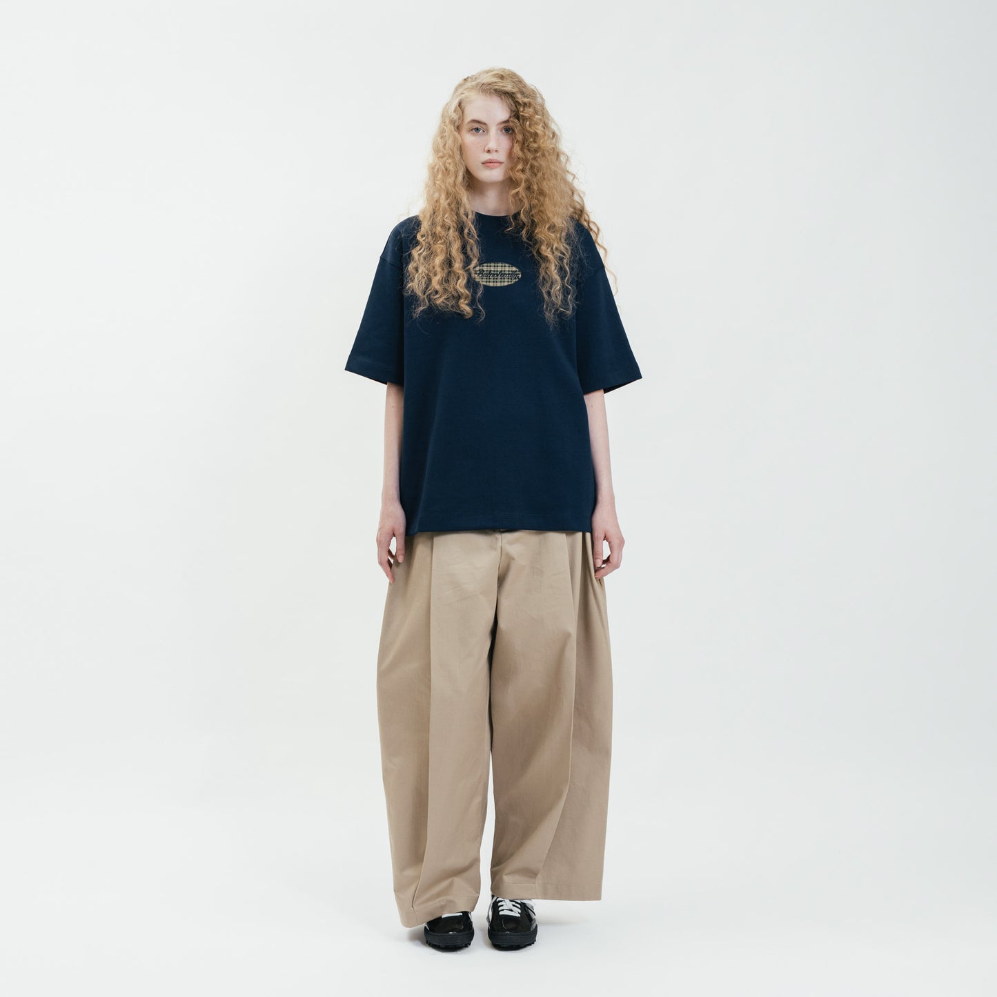 Graphic Interlock Oversized Tee