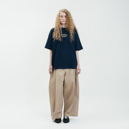Graphic Interlock Oversized Tee