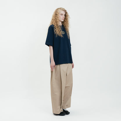 Graphic Interlock Oversized Tee