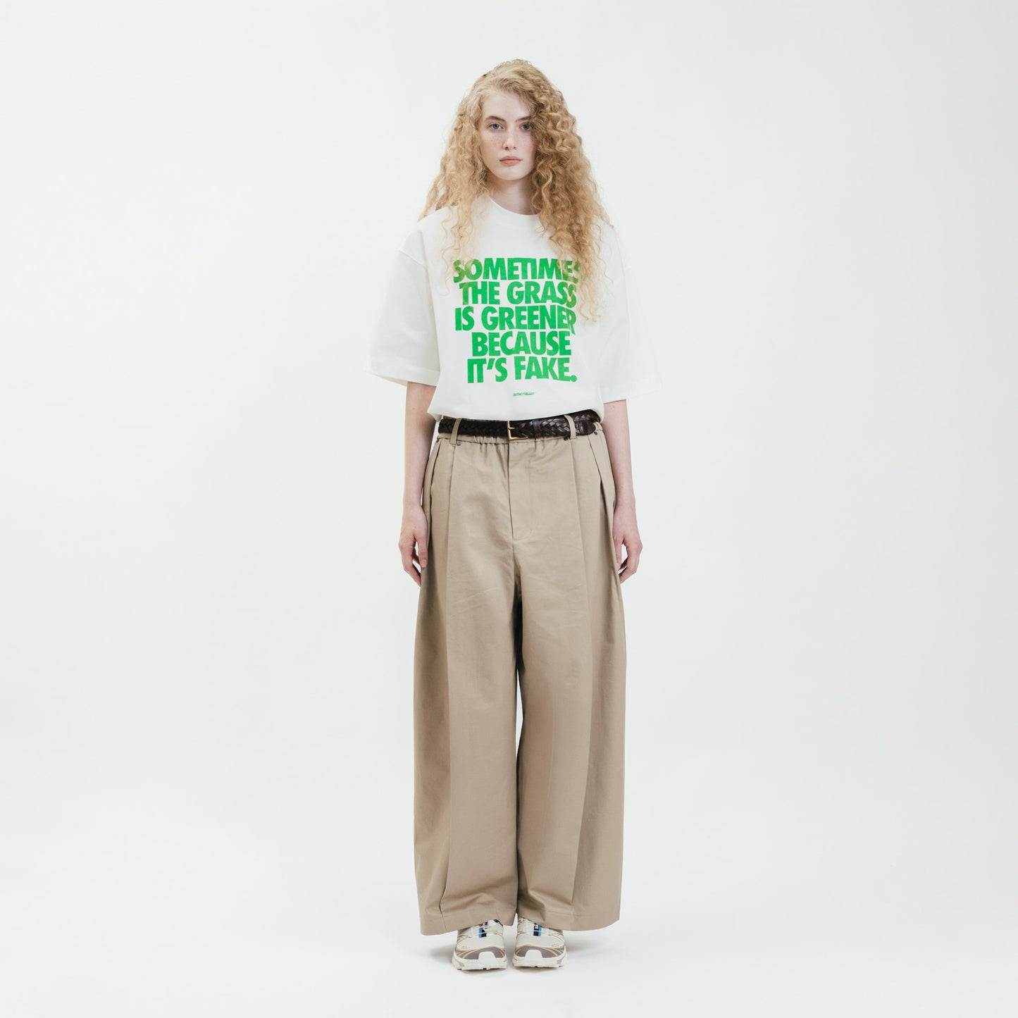 Core Cotton Graphic Oversized Tee