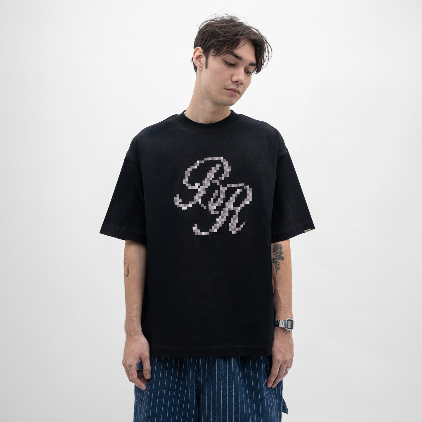 Graphic Cotton Oversized Tee