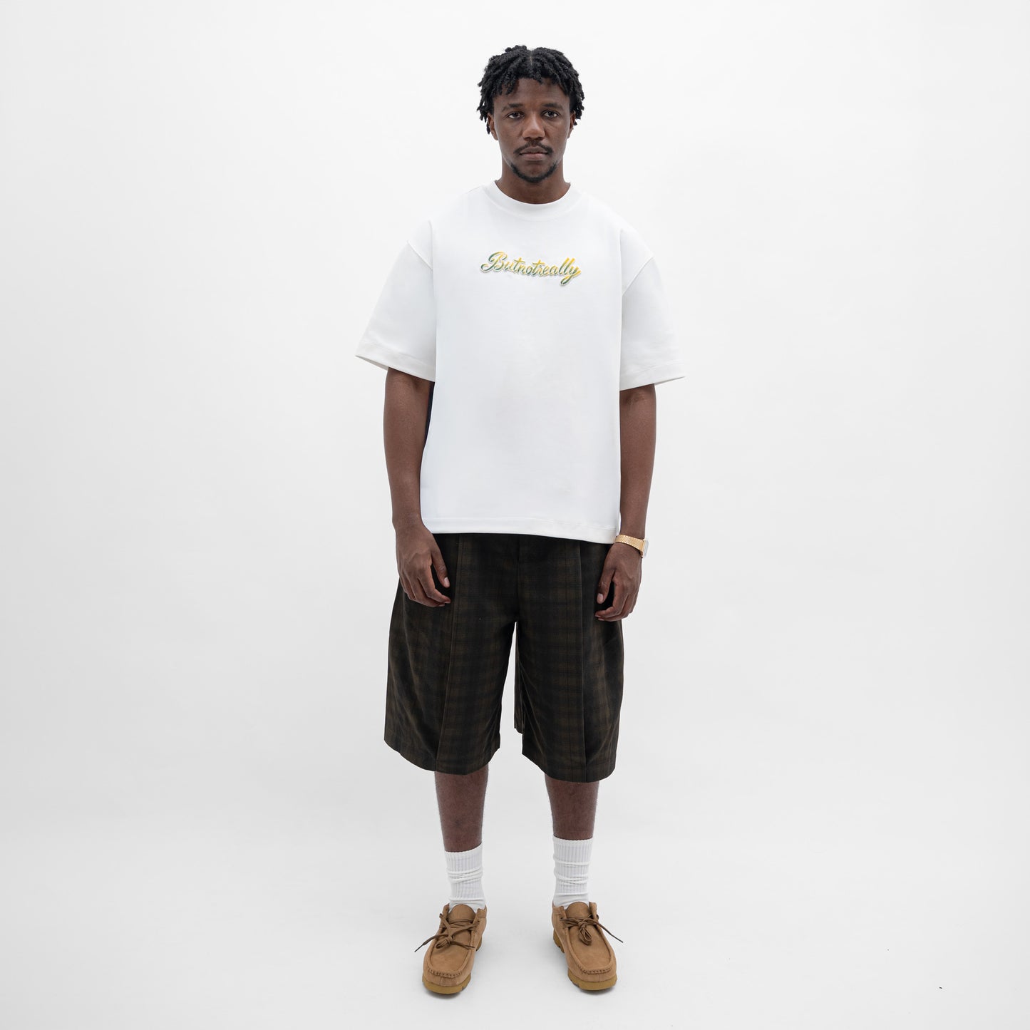 Graphic Interlock Oversized Tee