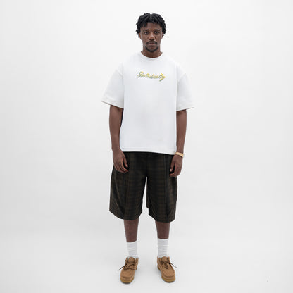 Graphic Interlock Oversized Tee