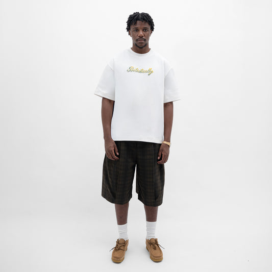 Graphic Interlock Oversized Tee