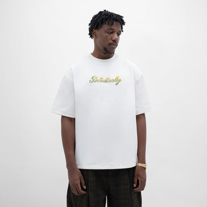 Graphic Interlock Oversized Tee