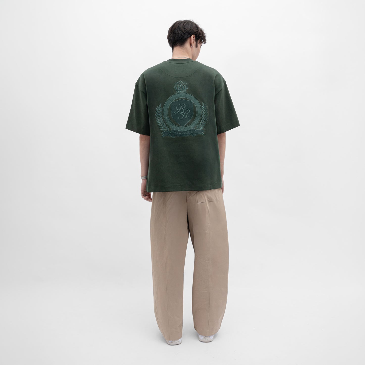 Graphic Interlock Oversized Tee